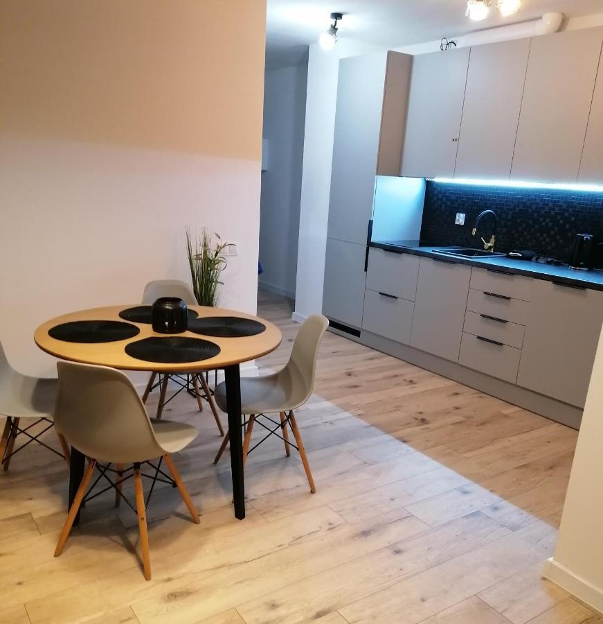 Szczecin Hanza Tower Apartment-Basen Buitenkant foto