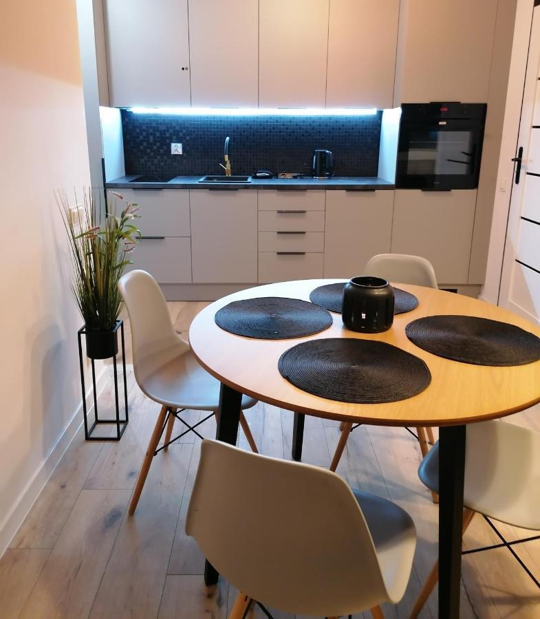 Szczecin Hanza Tower Apartment-Basen Buitenkant foto