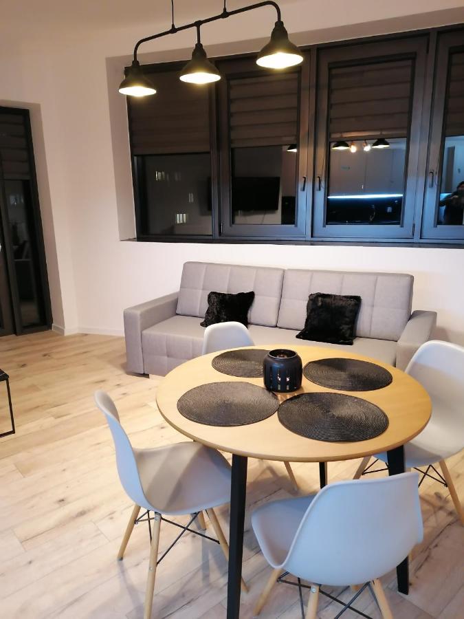 Szczecin Hanza Tower Apartment-Basen Buitenkant foto